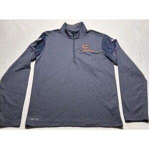 Chicago Bears Nike Men's NFL On Field 1/4 Zip Long Sleeve Pullover Size Small